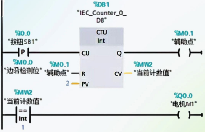使用计数器实现PLC一键启停编程 使用计数器实现PLC一键启停编程