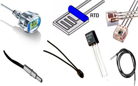 不同封装温度传感器