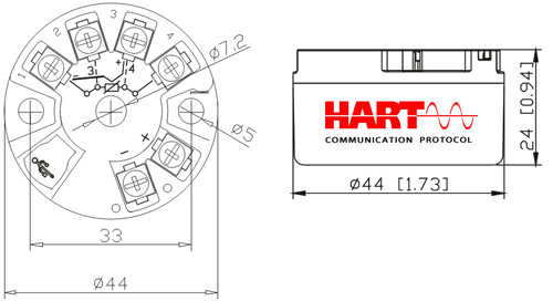 HART智能温度变送器 HART智能温度变送器
