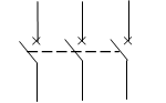三极断路器图形符号