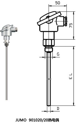 JUMO 901020/20热电偶