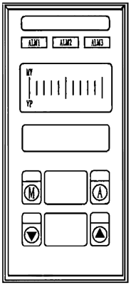 SFD2002伺服操作器面板布置图 SFD2002伺服操作器面板布置图