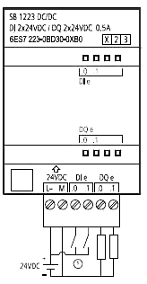 6ES7 223-0BD30-0XB0接线图