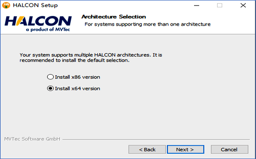HALCON 19.11对操作系统的要求