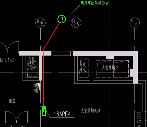 事故风机配电设计方案三