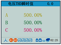 电能质量分析仪电压总谐波失真