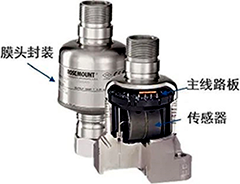 3051S的全不锈钢封装膜头 3051S的全不锈钢封装膜头