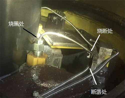 Pt100铂热电阻引线烧毁位置 Pt100铂热电阻引线烧毁位置