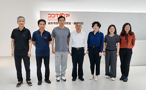 仪器仪表行业协会走访丹东通博电器(集团)有限公司